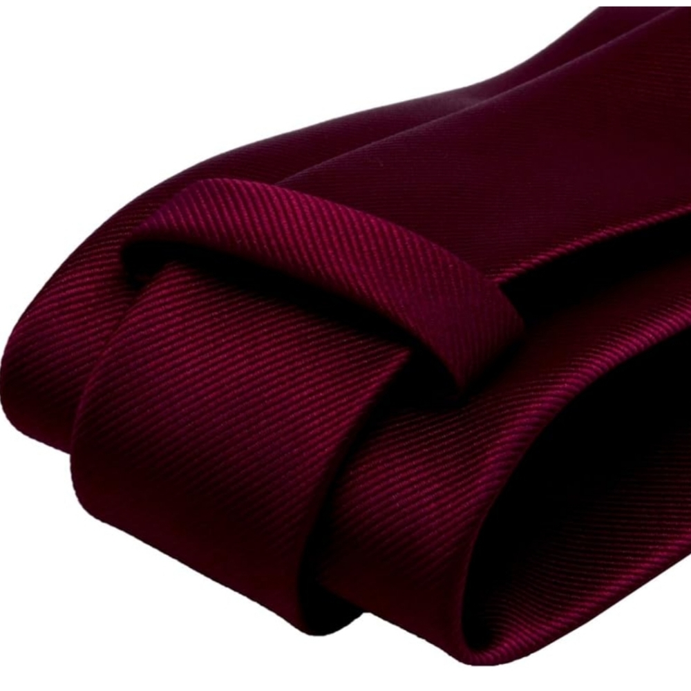 Solid Color Necktie and Pocket Square Cufflinks Sets For Men + Gift Box NWT - Picture 6 of 8